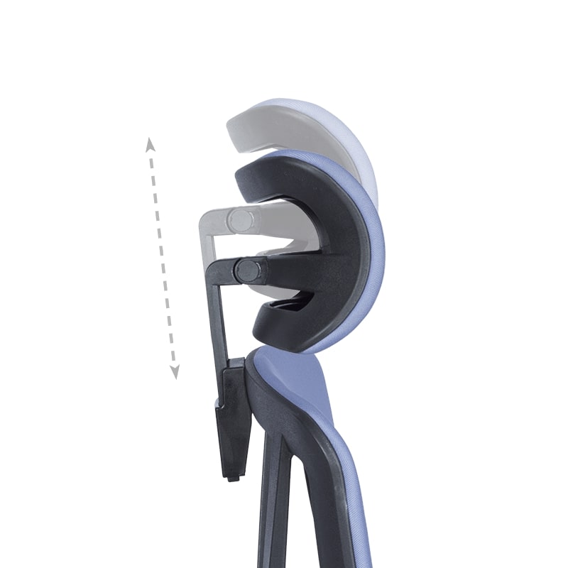 Ергономичен офис стол Carmen COTIA син